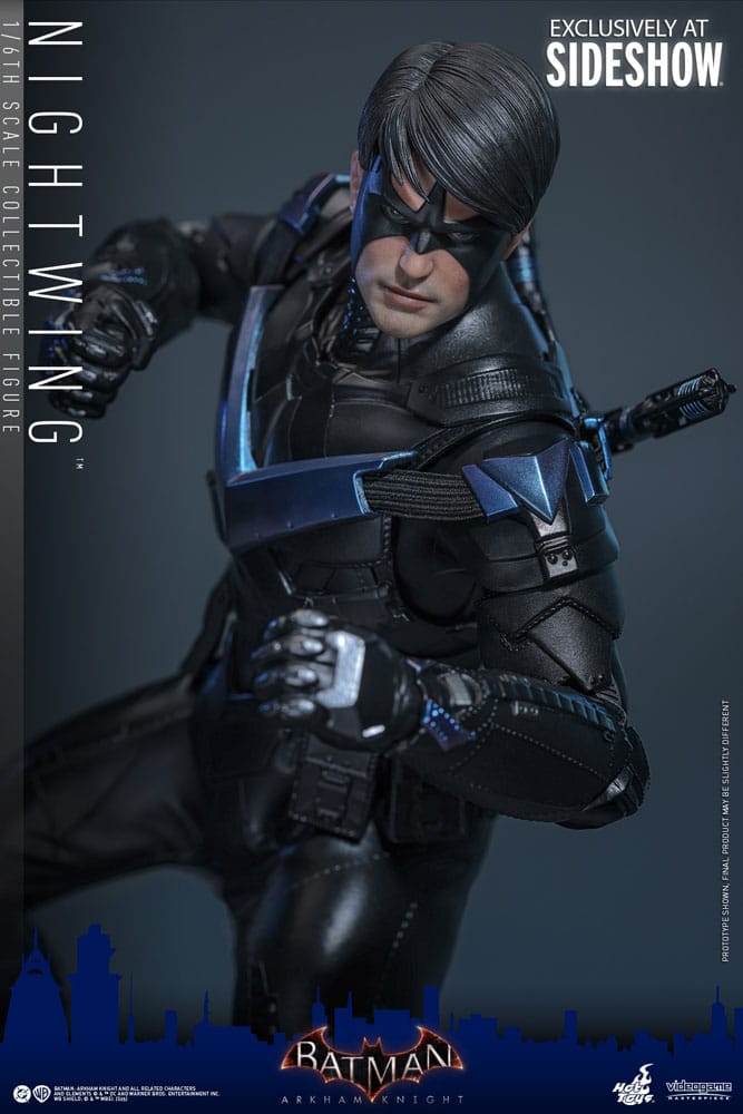 Batman Arkham Knight Videogame Masterpiece Action Figur 1/6 Nightwing 30 cm Hot Toys