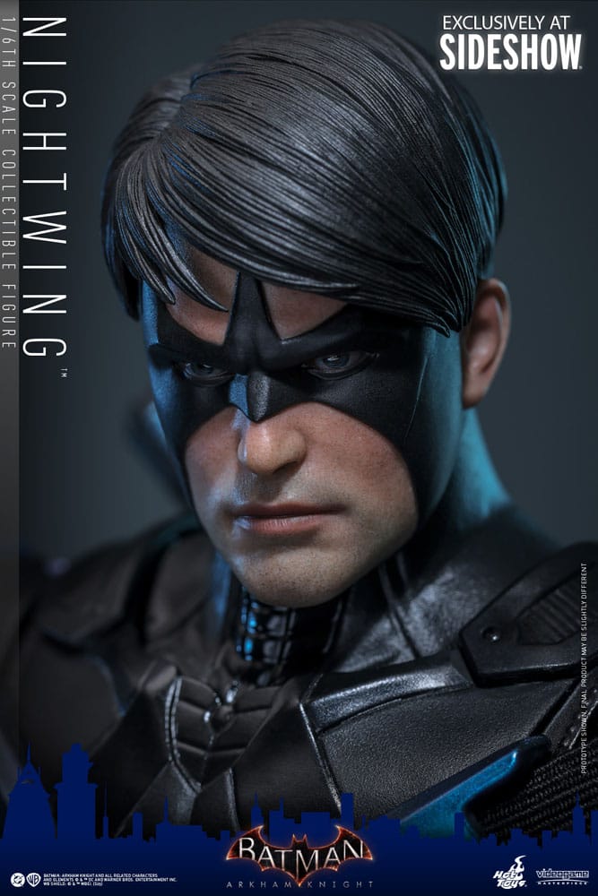 Batman Arkham Knight Videogame Masterpiece Action Figur 1/6 Nightwing 30 cm Hot Toys