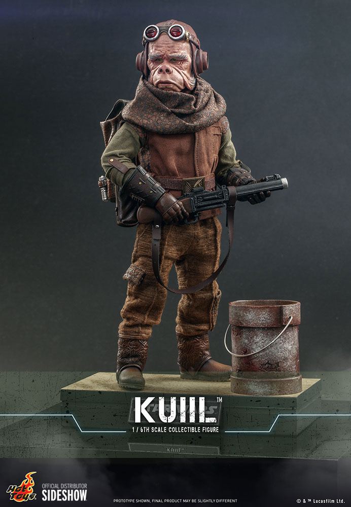 Star Wars The Mandalorian Action Figur 1/6 Kuiil 25 cm