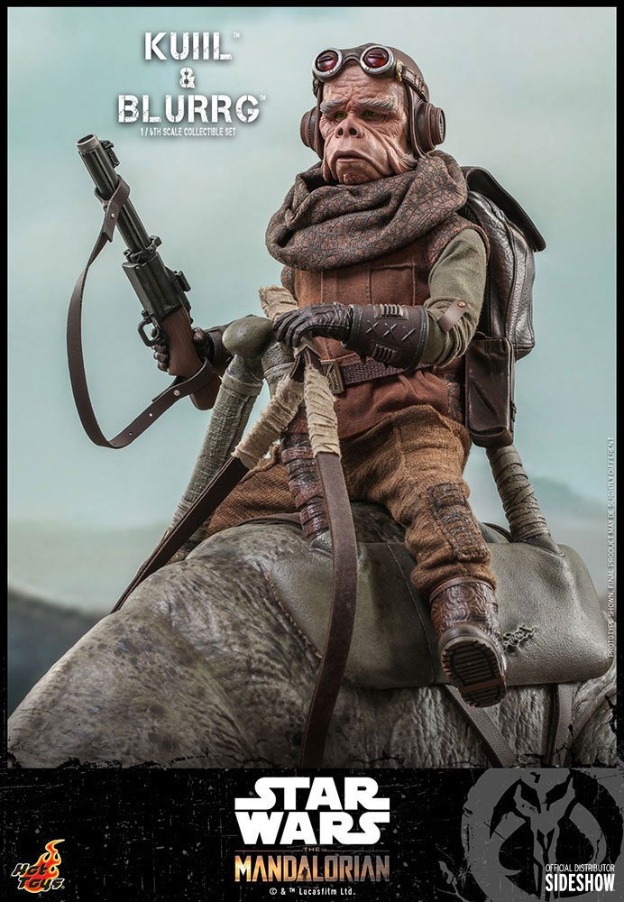 Star Wars The Mandalorian Actionfigur 2-Pack 1/6 Kuiil & Blurrg 37 cm