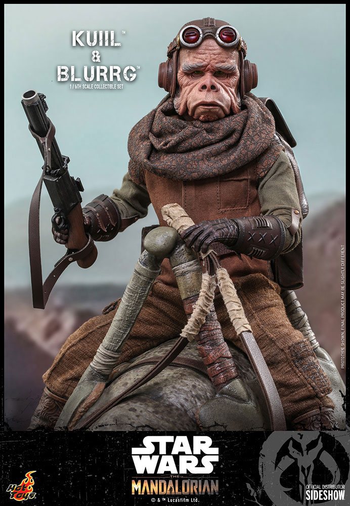 Star Wars The Mandalorian Actionfigur 2-Pack 1/6 Kuiil & Blurrg 37 cm