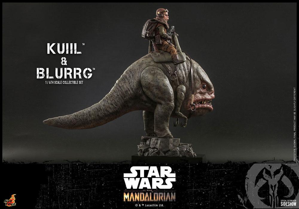 Star Wars The Mandalorian Actionfigur 2-Pack 1/6 Kuiil & Blurrg 37 cm