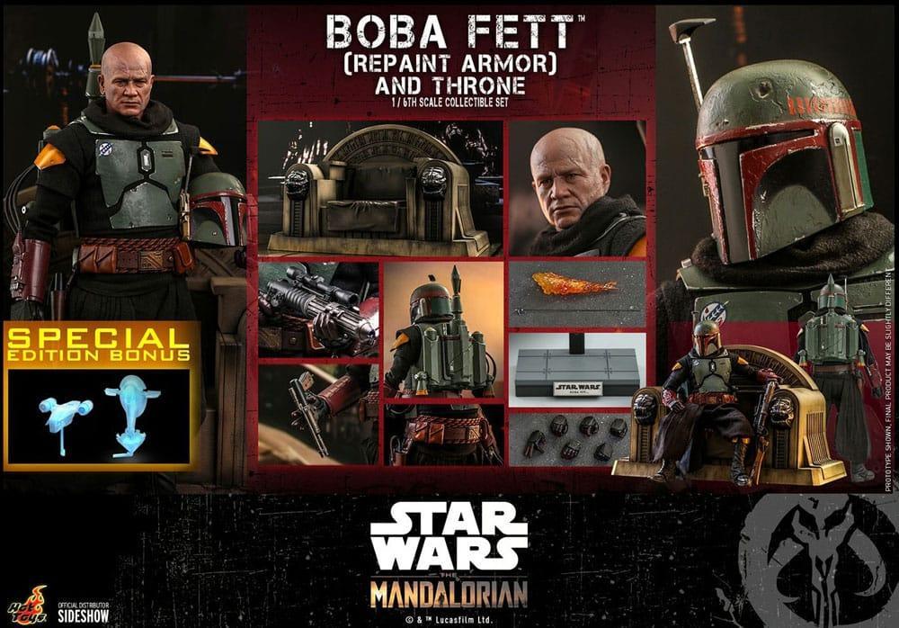 Star Wars: The Mandalorian Boba Fett Actionfigur 1/6 Special Edition Hot Toys