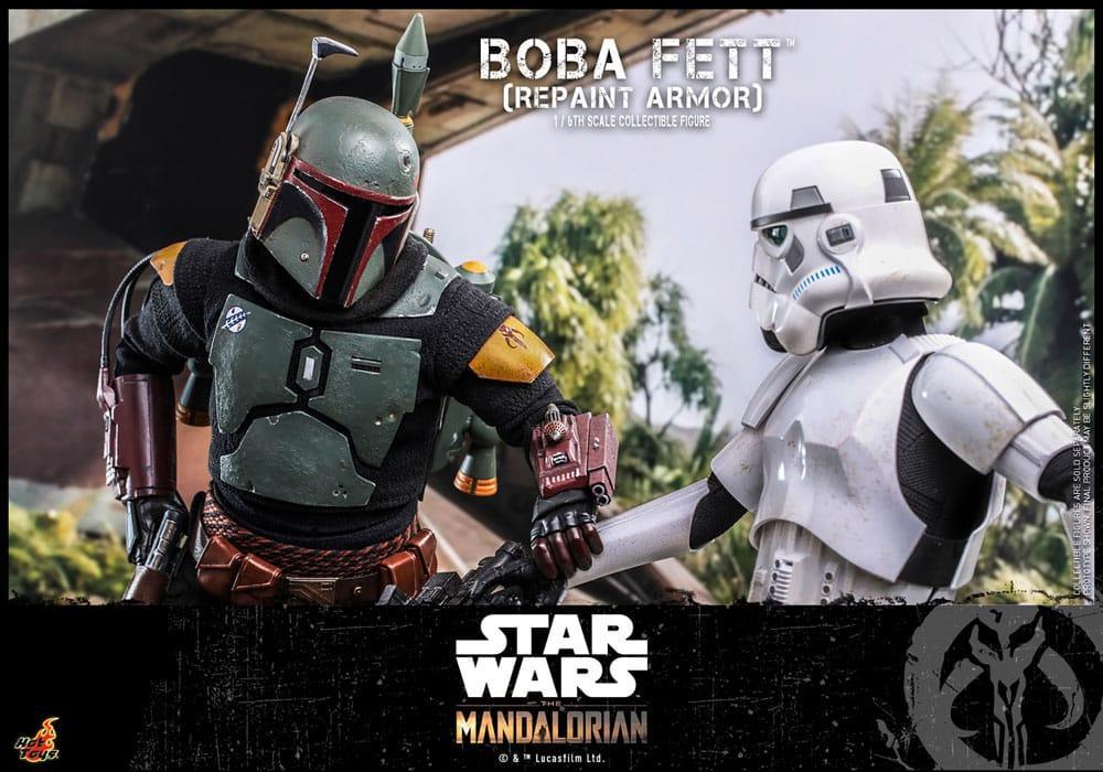 Star Wars: The Mandalorian Boba Fett Actionfigur 1/6 Special Edition Hot Toys
