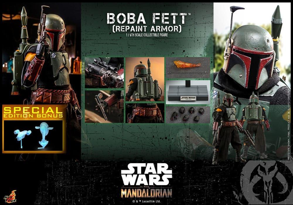Star Wars: The Mandalorian Boba Fett Actionfigur 1/6 Special Edition Hot Toys