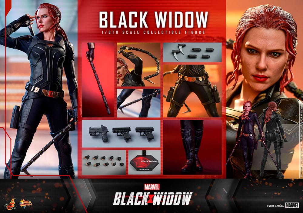 Black Widow Movie Masterpiece Action Figure 1/6 Special Edition Hot Toys