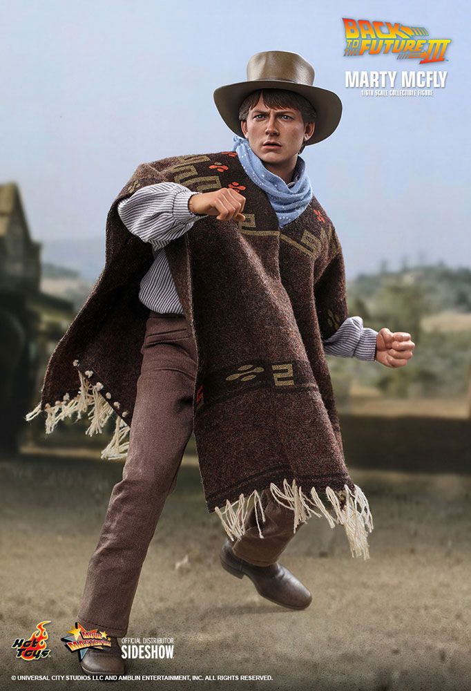 Tillbaka till framtiden III filmens mästerverk actionsfigur 1/6 Marty McFly 28 cm