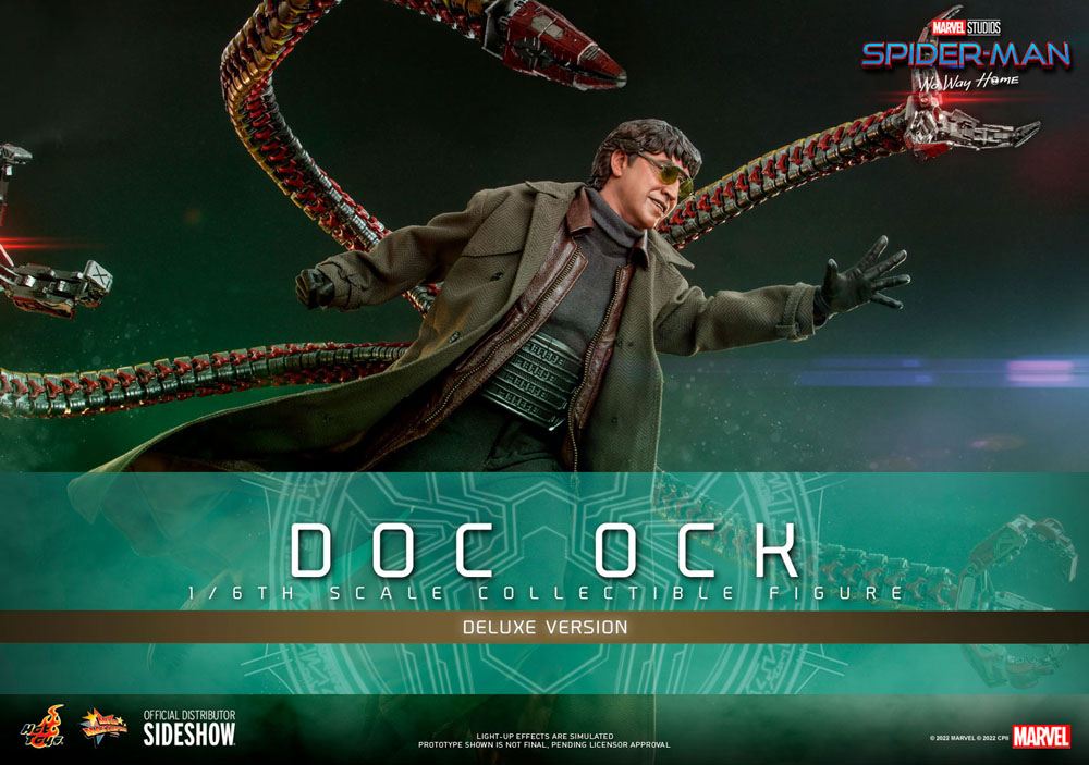 Spider-Man: No Way Home Movie Masterpiece Action Figur 1/6 Doc Ock (Deluxe Version) 31 cm Hot Toys