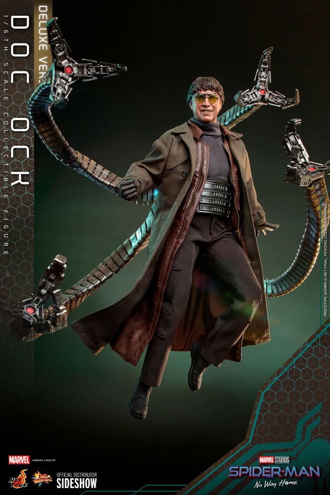 Spider-Man: No Way Home Movie Masterpiece Action Figur 1/6 Doc Ock (Deluxe Version) 31 cm Hot Toys