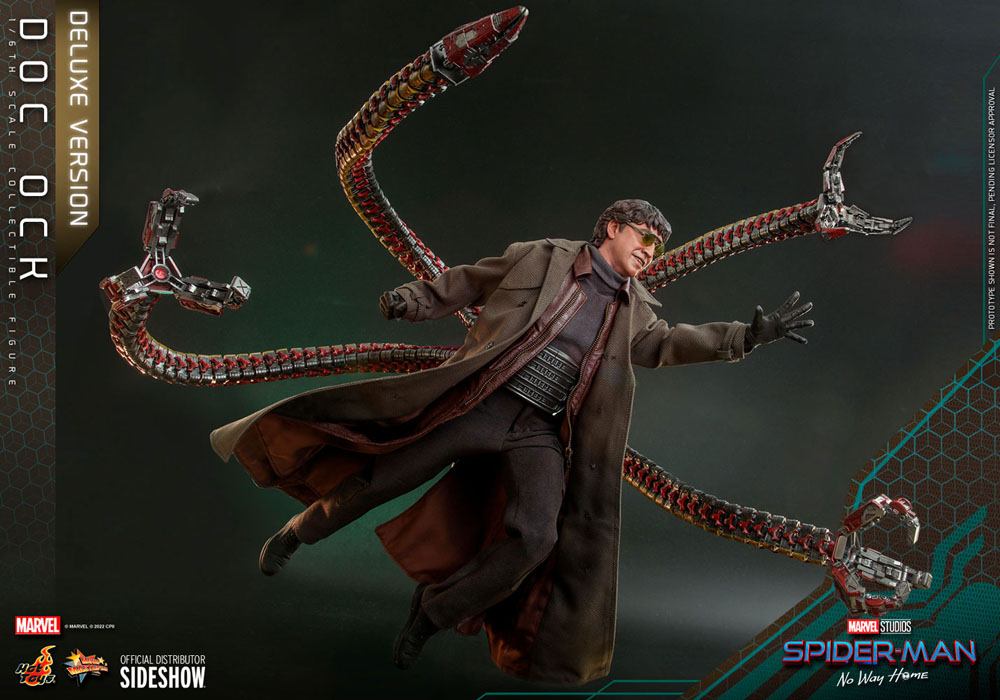 Spider-Man: No Way Home Movie Masterpiece Action Figur 1/6 Doc Ock (Deluxe Version) 31 cm Hot Toys