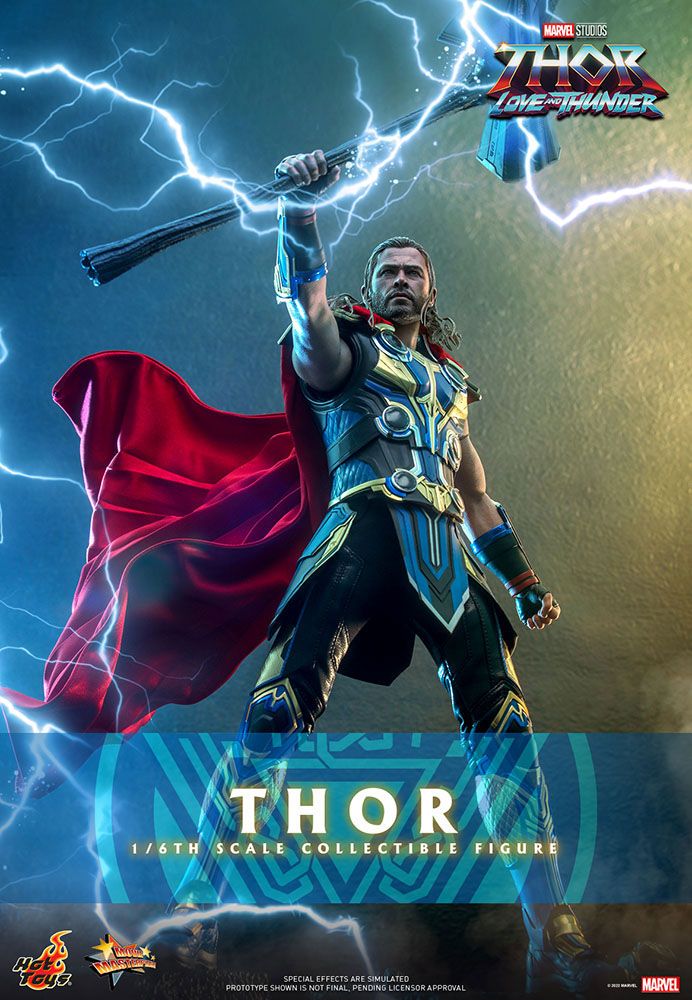 Thor: Love and Thunder Masterpiece Action Figur 1/6 Thor 32 cm Hot Toys