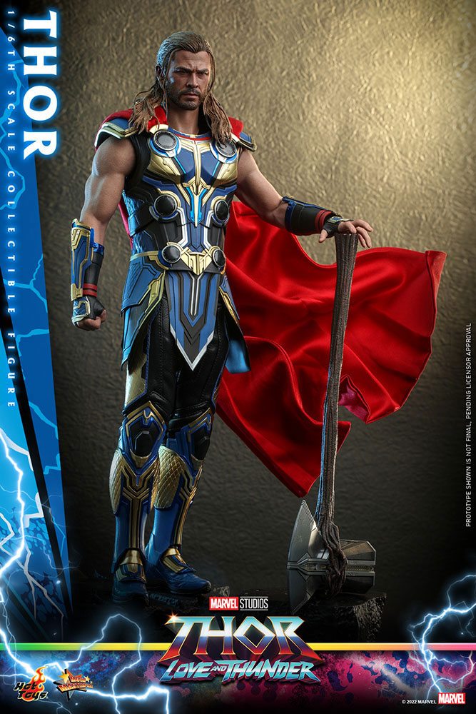 Thor: Love and Thunder Masterpiece Action Figur 1/6 Thor 32 cm Hot Toys