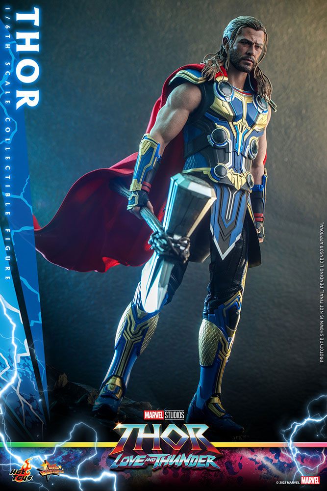 Thor: Love and Thunder Masterpiece Action Figur 1/6 Thor 32 cm Hot Toys