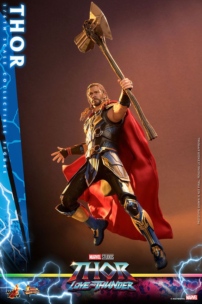 Thor: Love and Thunder Masterpiece Action Figur 1/6 Thor 32 cm Hot Toys