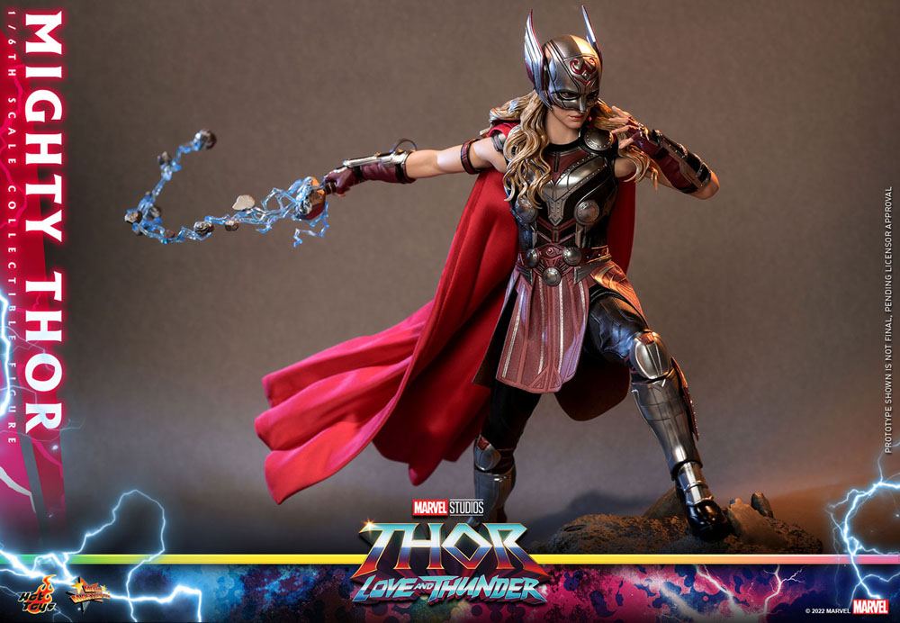 Thor: Love and Thunder Mästerverk Actionfigur 1/6 Mighty Thor 29 cm Hot Toys
