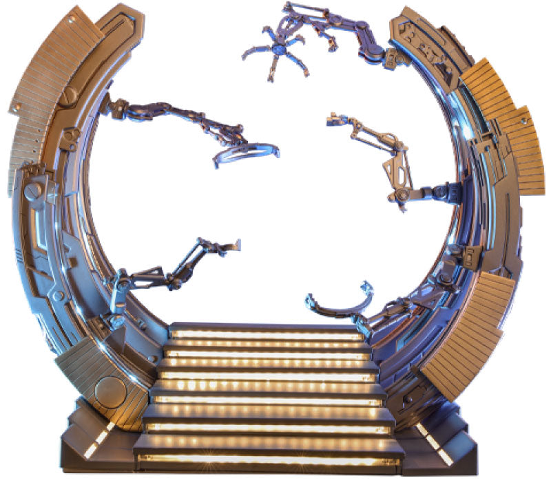 Marvel's Avengers Iron Man Suit-Up Gantry Hot Toys