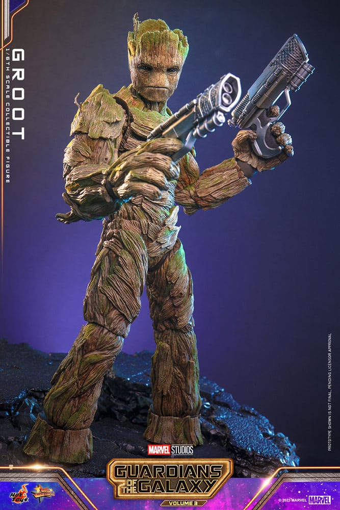 Guardians of the Galaxy Vol. 3 Movie Masterpiece Action Figur 1/6 Groot 32 cm Hot Toys