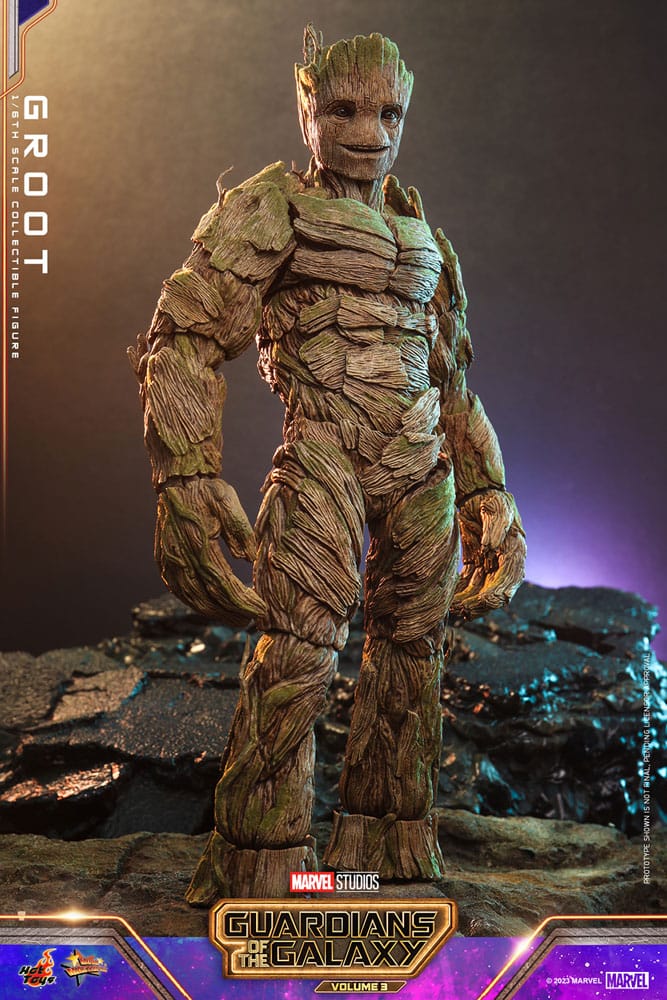 Guardians of the Galaxy Vol. 3 Movie Masterpiece Action Figur 1/6 Groot 32 cm Hot Toys