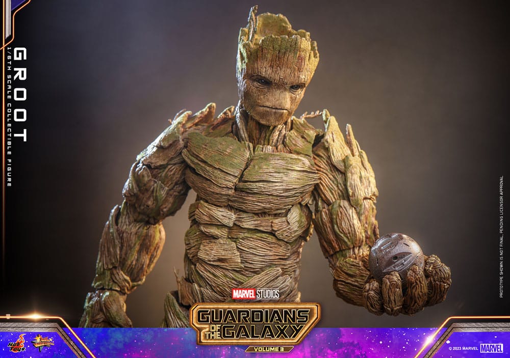 Guardians of the Galaxy Vol. 3 Movie Masterpiece Action Figur 1/6 Groot 32 cm Hot Toys