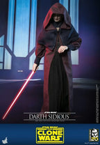 Star Wars: The Clone Wars Actionfigur 1/6 Darth Sidious 29 cm Hot Toys