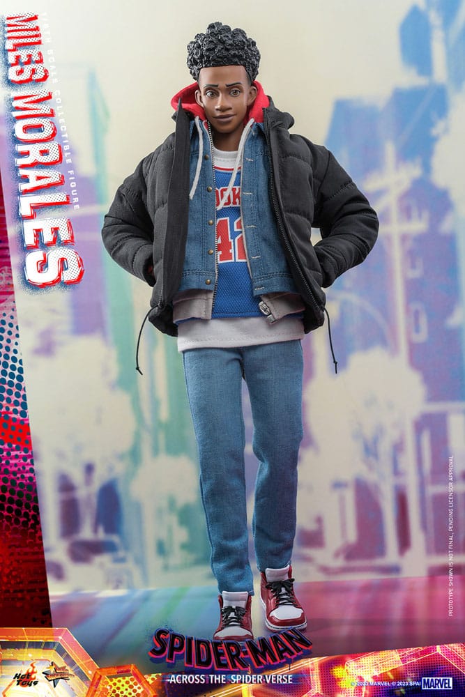 Spider-Man: Across the Spider-Verse Movie Masterpiece Action Figur 1/6 Miles Morales 29 cm Hot Toys