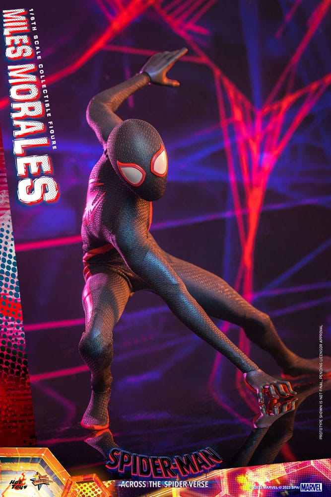 Spider-Man: Across the Spider-Verse Movie Masterpiece Action Figur 1/6 Miles Morales 29 cm Hot Toys