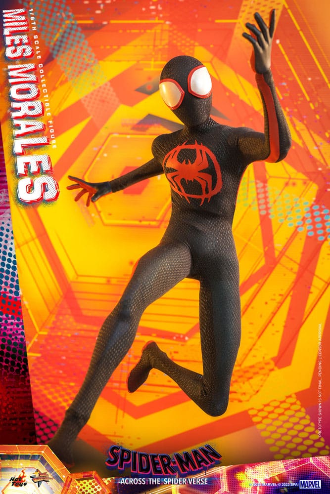 Spider-Man: Across the Spider-Verse Movie Masterpiece Action Figur 1/6 Miles Morales 29 cm Hot Toys