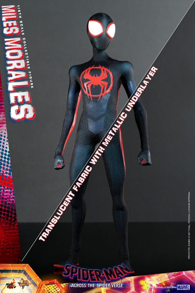 Spider-Man: Across the Spider-Verse Movie Masterpiece Action Figur 1/6 Miles Morales 29 cm Hot Toys