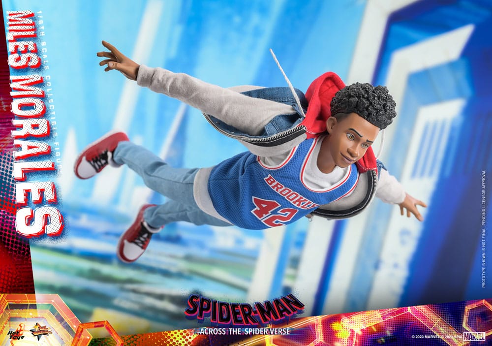 Spider-Man: Across the Spider-Verse Movie Masterpiece Action Figur 1/6 Miles Morales 29 cm Hot Toys