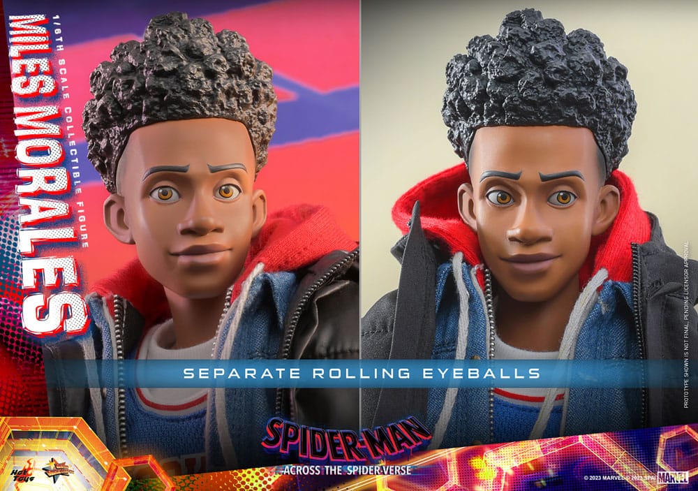Spider-Man: Across the Spider-Verse Movie Masterpiece Action Figur 1/6 Miles Morales 29 cm Hot Toys