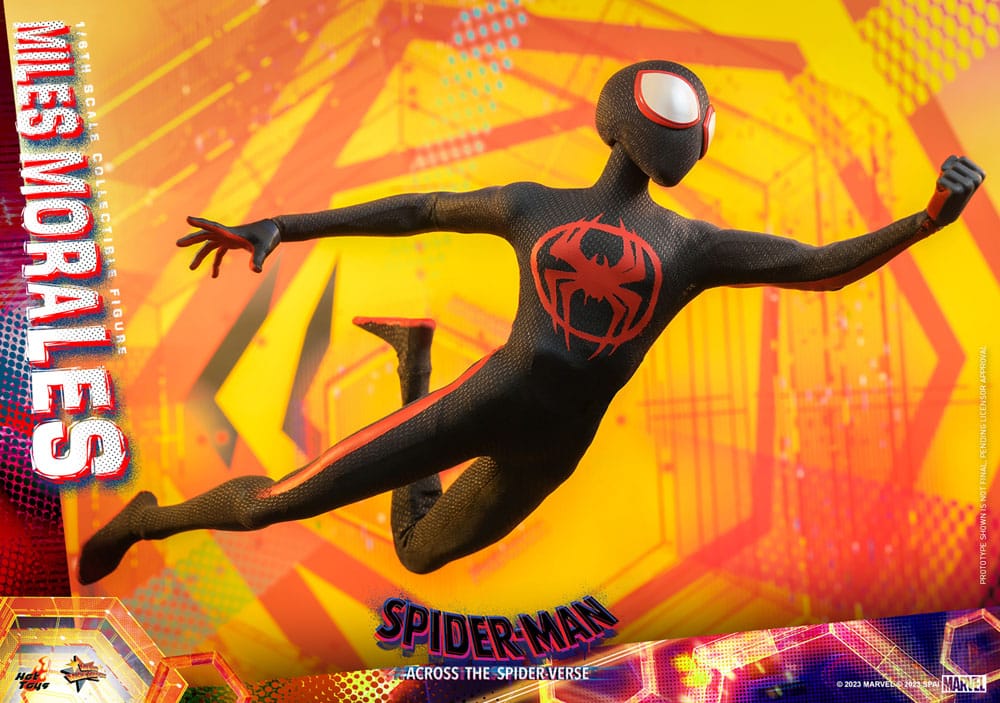 Spider-Man: Across the Spider-Verse Movie Masterpiece Action Figur 1/6 Miles Morales 29 cm Hot Toys