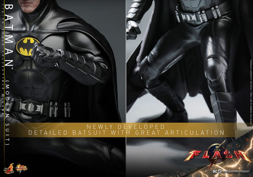 The Flash Movie Masterpiece Action Figur 1/6 Batman (Modern Suit) 30 cm Hot Toys