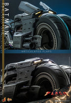 The Flash Film Mästverk Actionfigur med Fordon 1/6 Batman & Batcycle Set 30 cm Hot Toys