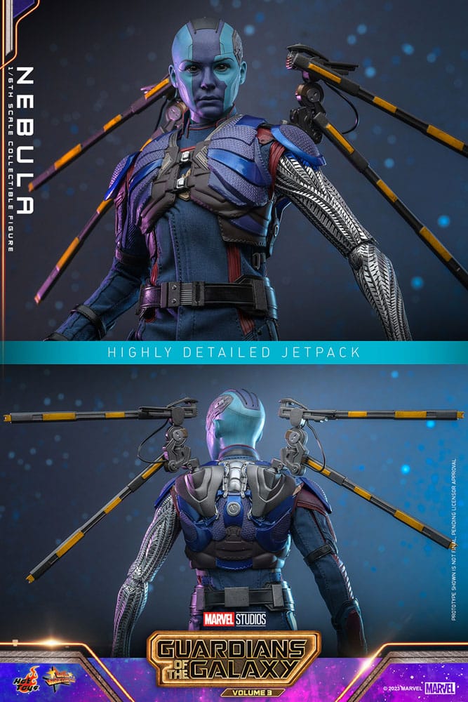Guardians of the Galaxy Vol. 3 Movie Masterpiece Action Figure 1/6 Nebula 29 cm Hot Toys