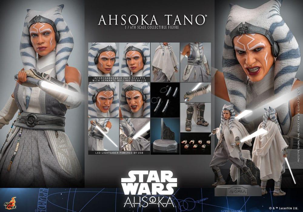 Star Wars: Ahsoka Action Figur 1/6 Ahsoka Tano 28 cm Hot Toys
