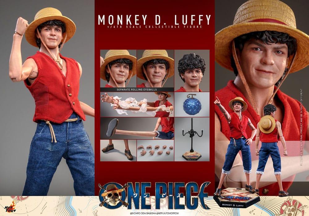 One Piece (Netflix) Action Figur 1/6 Monkey D. Luffy 31 cm Hot Toys