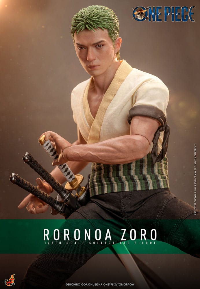 One Piece (Netflix) Action Figur 1/6 Roronoa Zoro 31 cm Hot Toys