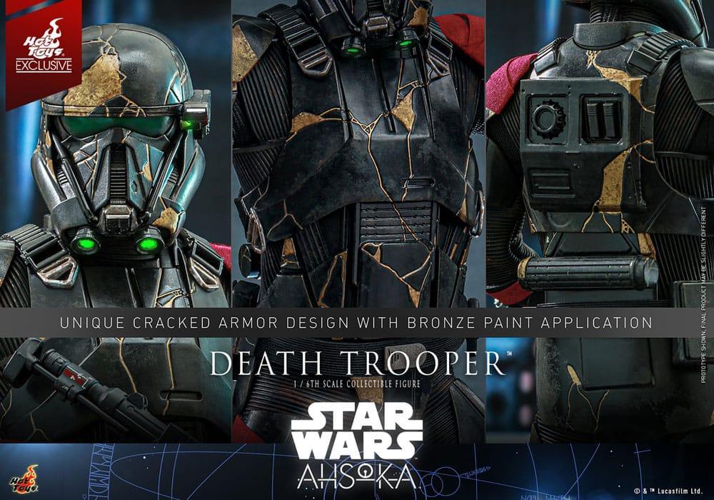 Star Wars: Ahsoka Television Masterpiece Actionfigur 1/6 Death Trooper Hot Toys Exclusiv 31 cm Hot Toys