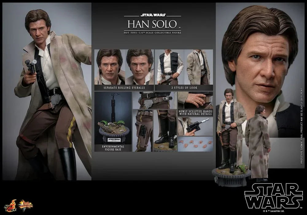 Star Wars: Episode VI Action Figur 1/6 Han Solo 30 cm Hot Toys