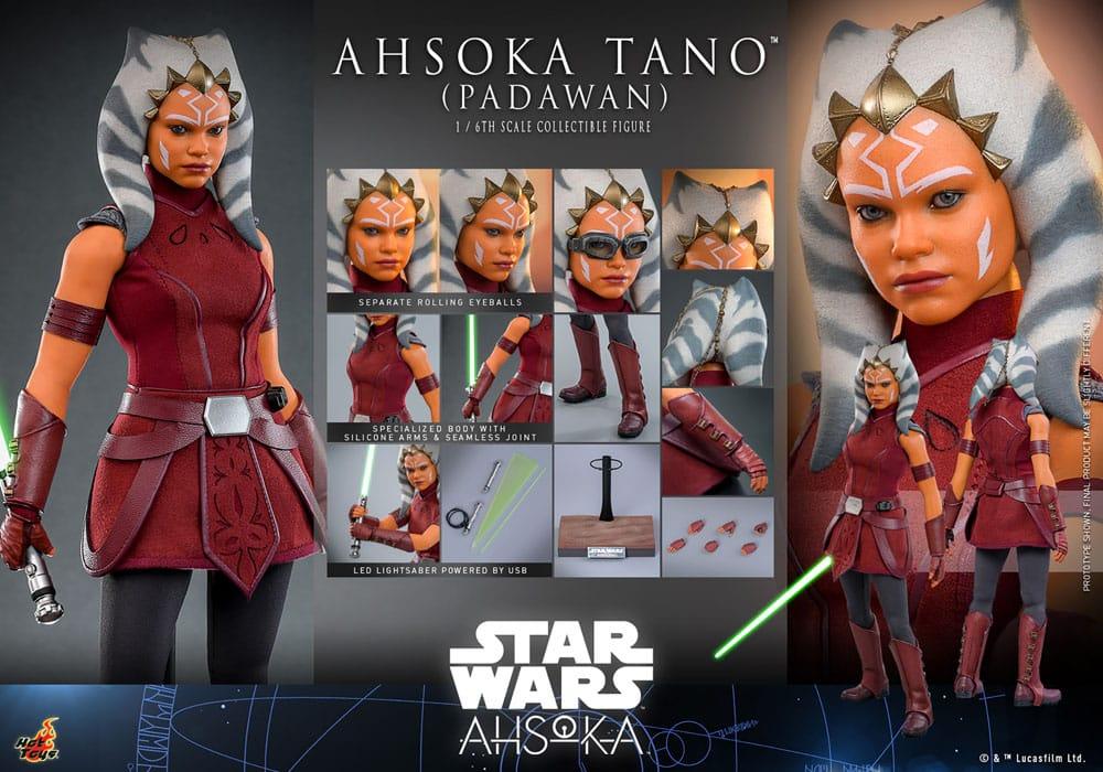 Star Wars: Ahsoka Action Figur 1/6 Ahsoka Tano (Padawan) 27 cm Hot Toys