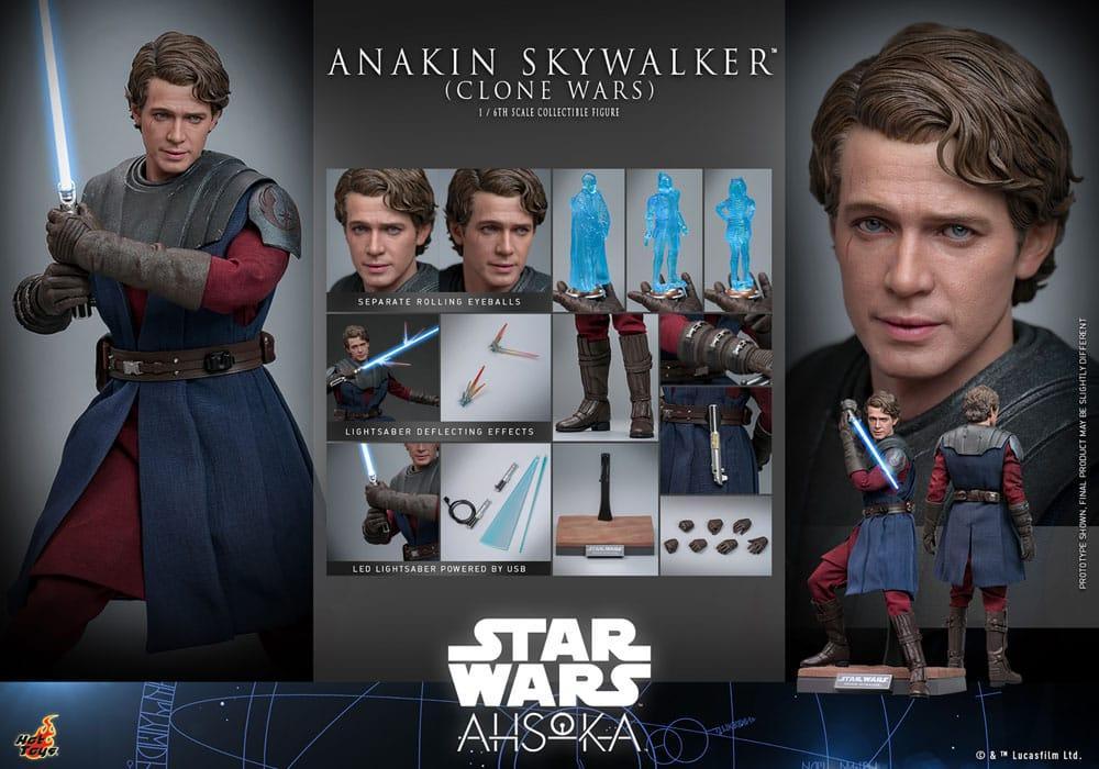 Star Wars: The Clone Wars Action Figur 1/6 Anakin Skywalker 31 cm Hot Toys