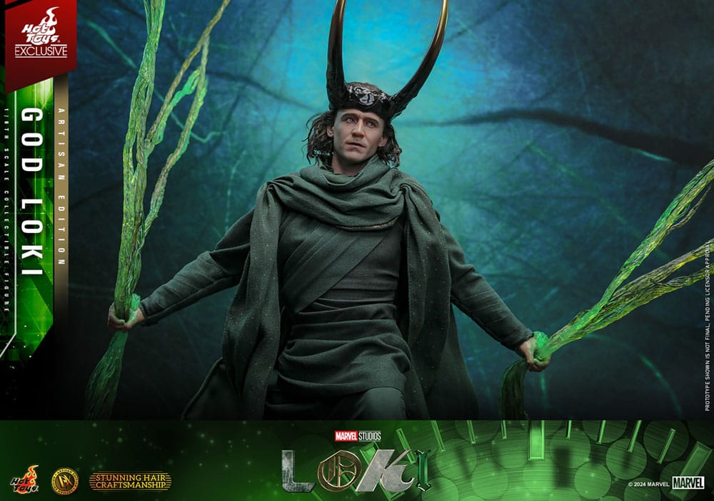 Loki DX Action Figur 1/6 God Loki Artisan Edition Hot Toys Exclusive 31 cm Hot Toys