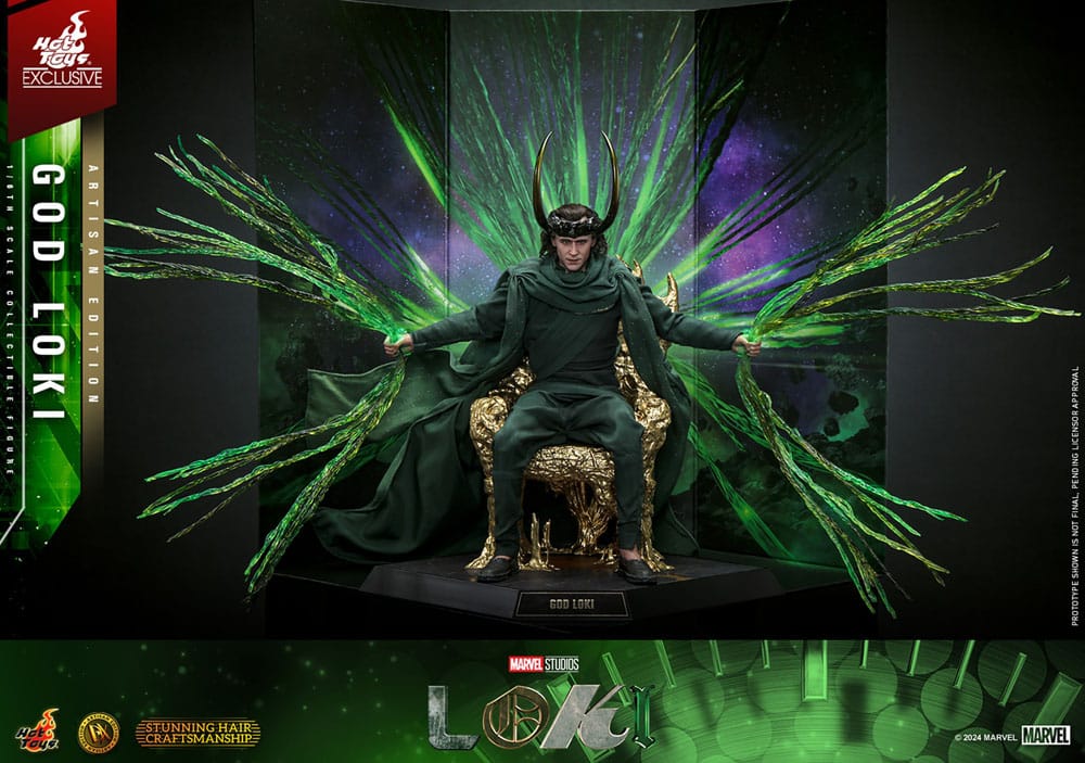 Loki DX Action Figur 1/6 God Loki Artisan Edition Hot Toys Exclusive 31 cm Hot Toys