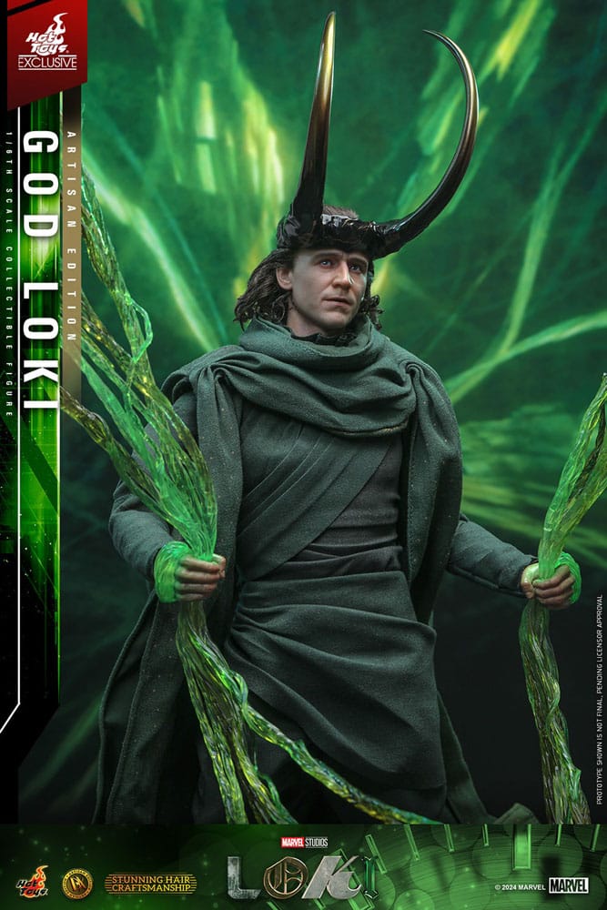 Loki DX Action Figur 1/6 God Loki Artisan Edition Hot Toys Exclusive 31 cm Hot Toys