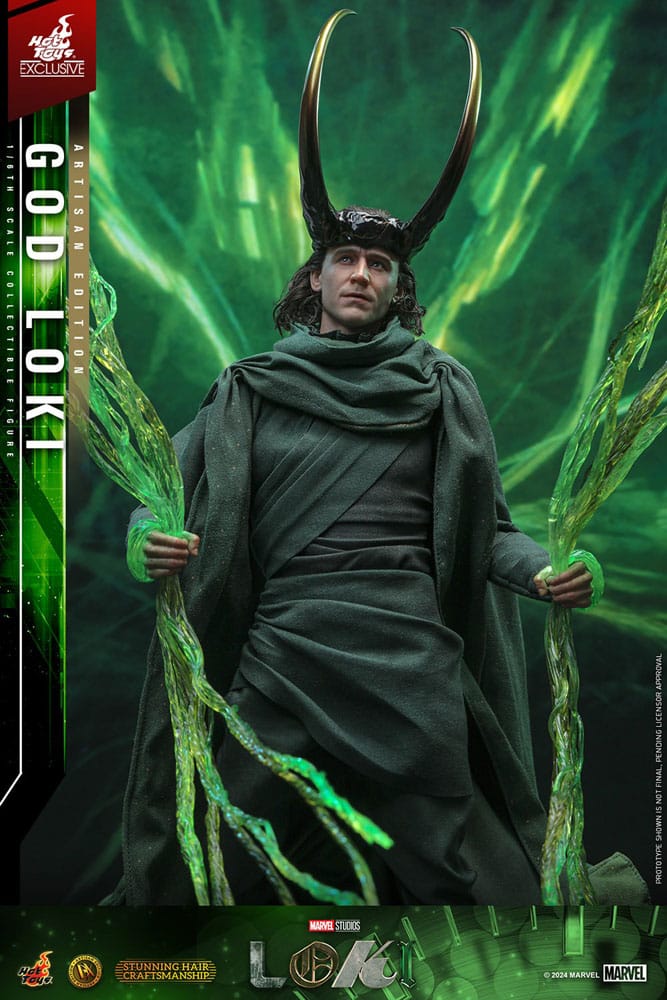 Loki DX Action Figur 1/6 God Loki Artisan Edition Hot Toys Exclusive 31 cm Hot Toys