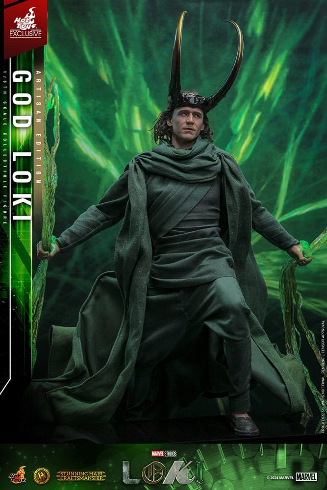 Loki DX Action Figur 1/6 God Loki Artisan Edition Hot Toys Exclusive 31 cm Hot Toys