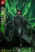 Loki DX Action Figur 1/6 God Loki Artisan Edition Hot Toys Exclusive 31 cm Hot Toys