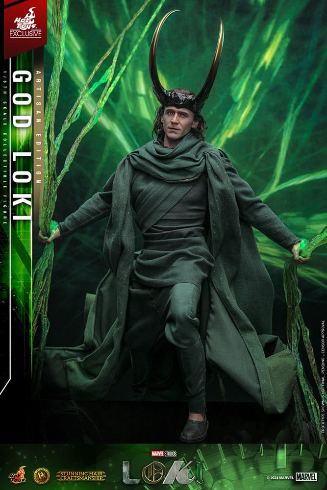 Loki DX Action Figur 1/6 God Loki Artisan Edition Hot Toys Exclusive 31 cm Hot Toys