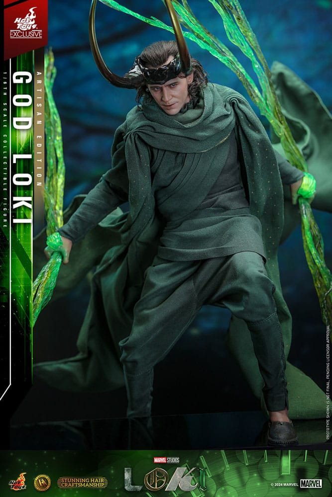 Loki DX Action Figur 1/6 God Loki Artisan Edition Hot Toys Exclusive 31 cm Hot Toys