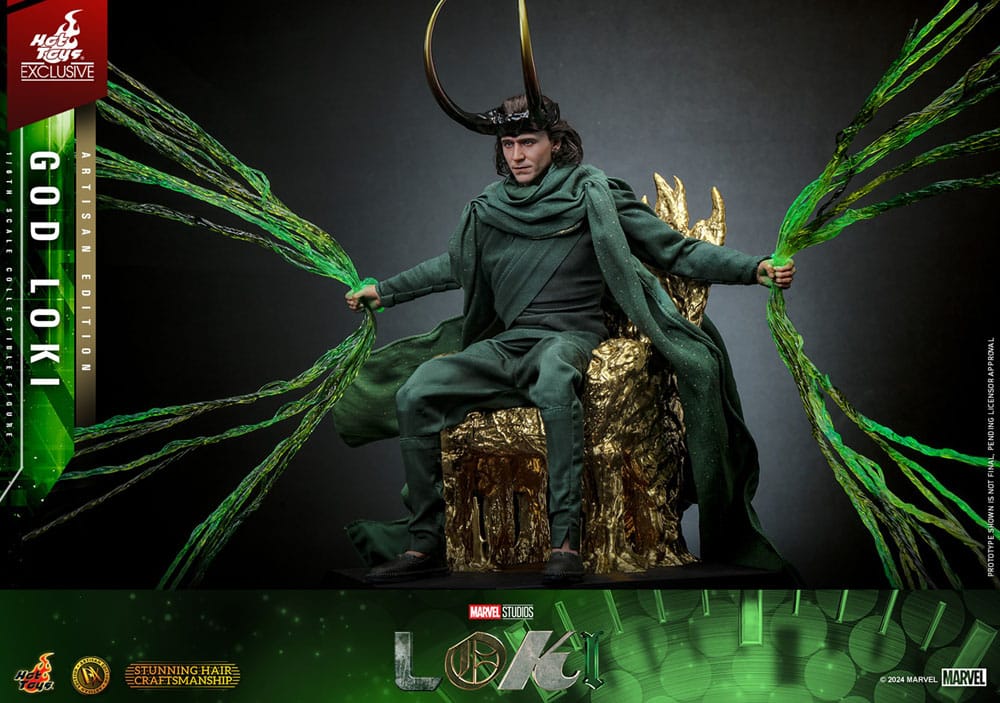 Loki DX Action Figur 1/6 God Loki Artisan Edition Hot Toys Exclusive 31 cm Hot Toys